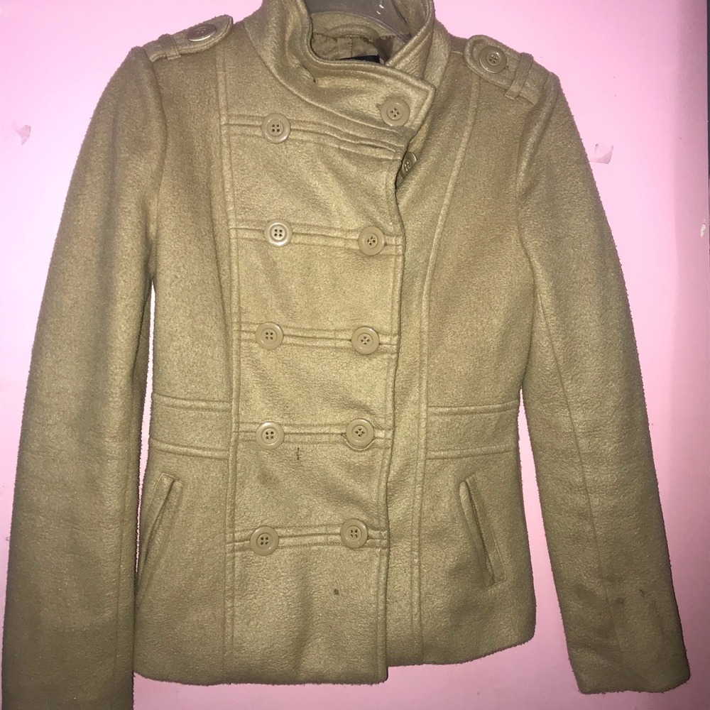 TAN COAT.